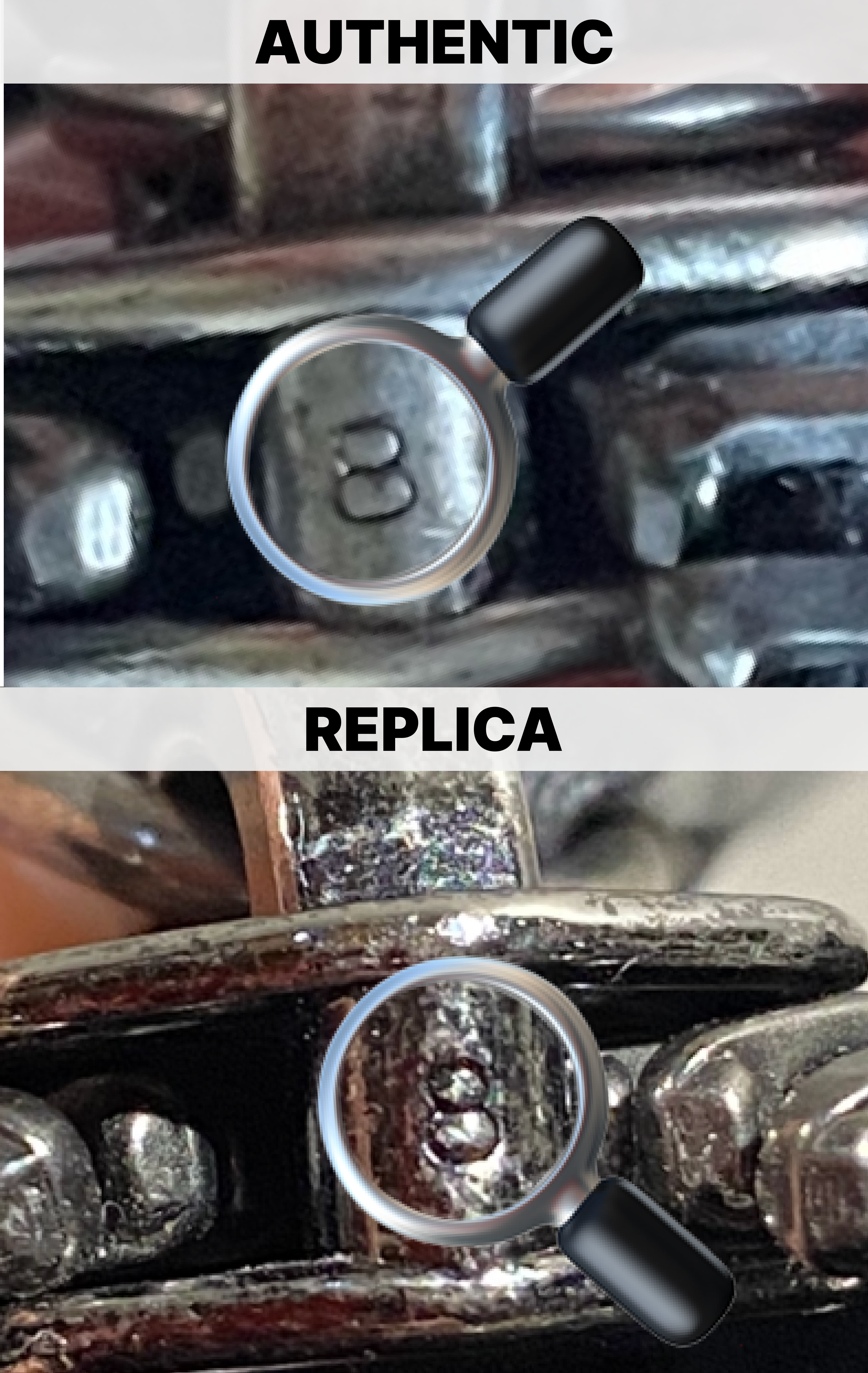 2024 Definitive Celine Luggage Bag Authentication Guide > A Deep Dive Into the Details > Zipper head engravings