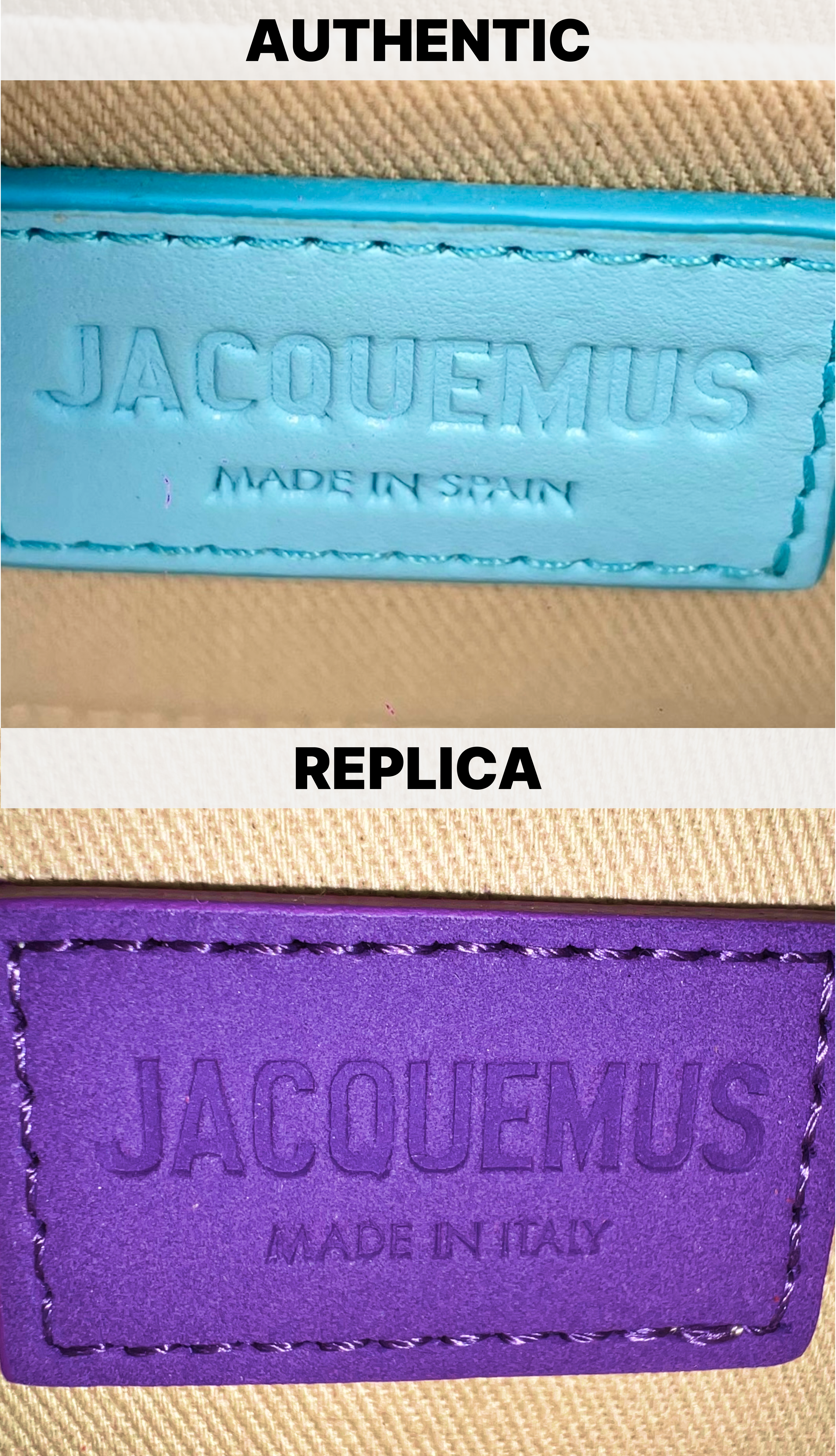 2024 Definitive Guide to Authenticating the Jacquemus Le Chiquito Shoulder Bag > Origin Label