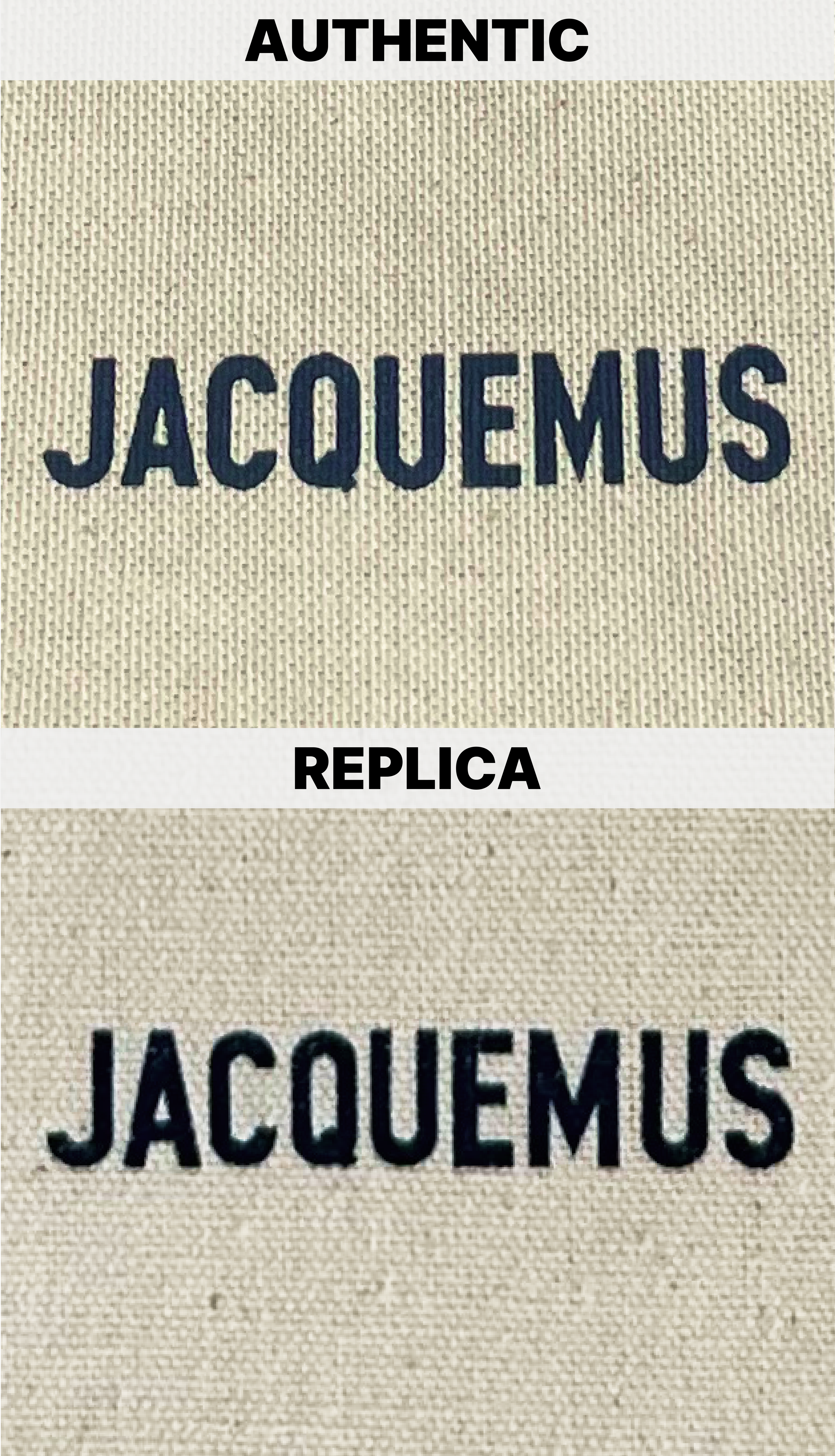 2024 Definitive Guide to Authenticating the Jacquemus Le Chiquito Shoulder Bag > Dust Bag Print