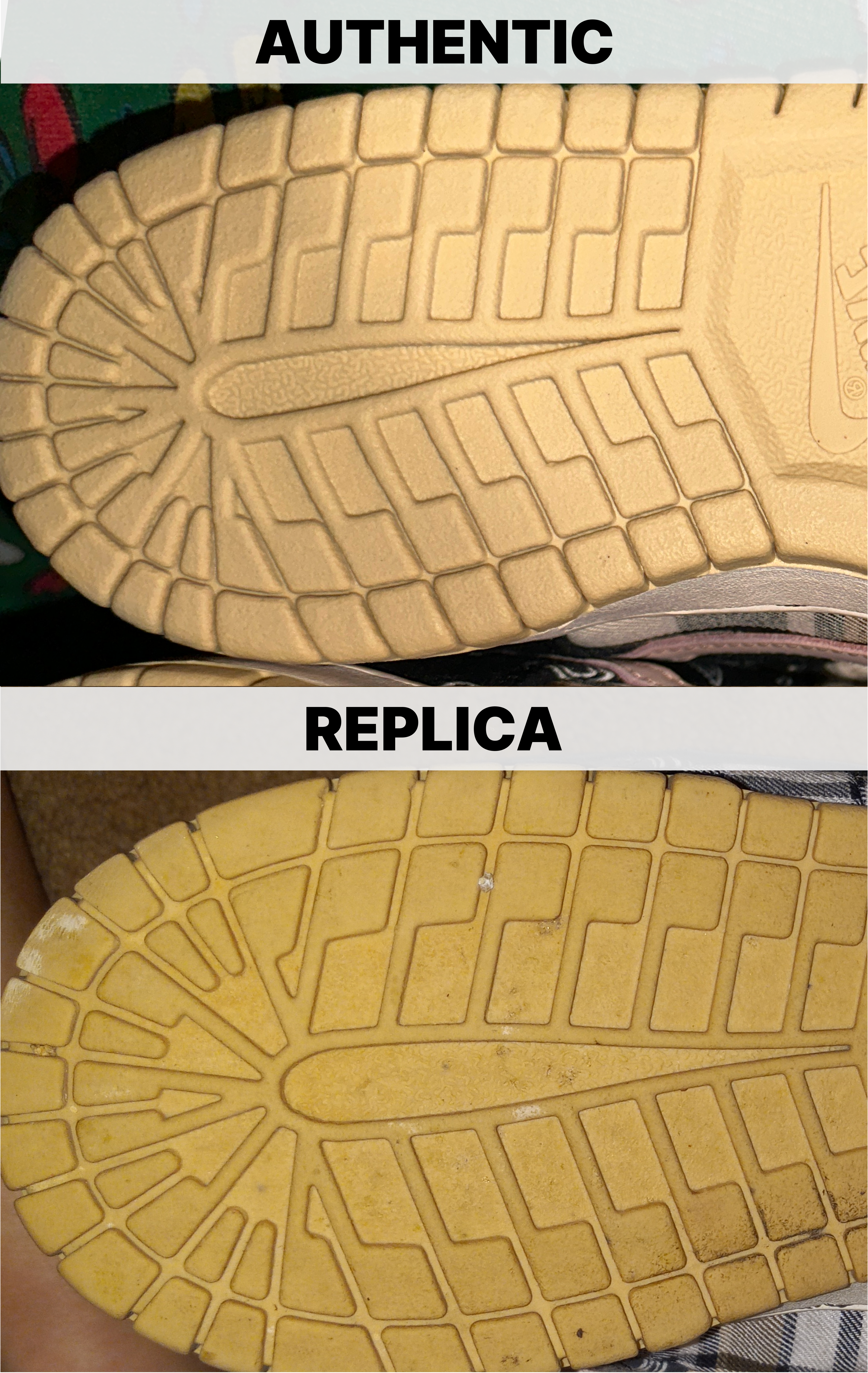 2024 Definitive Nike Travis Scott Dunk Low Authentication Guide > Outsole